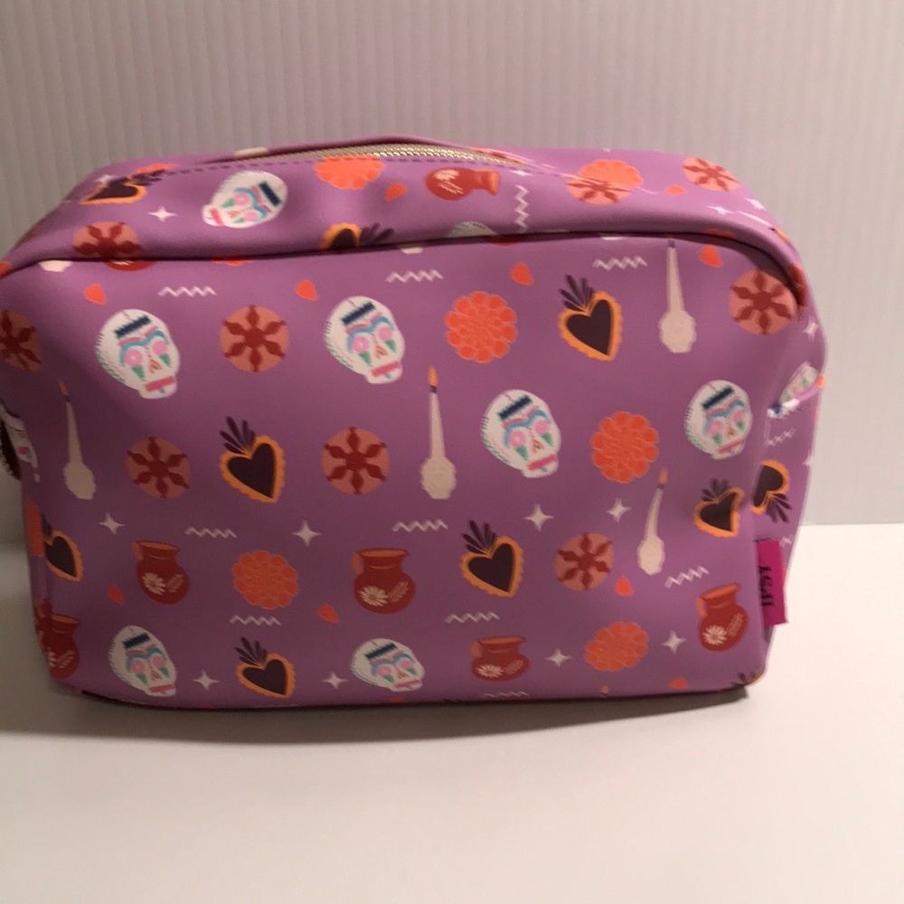 Ipsy Day of the Dead  (dia de muertos) makeup bag NEW